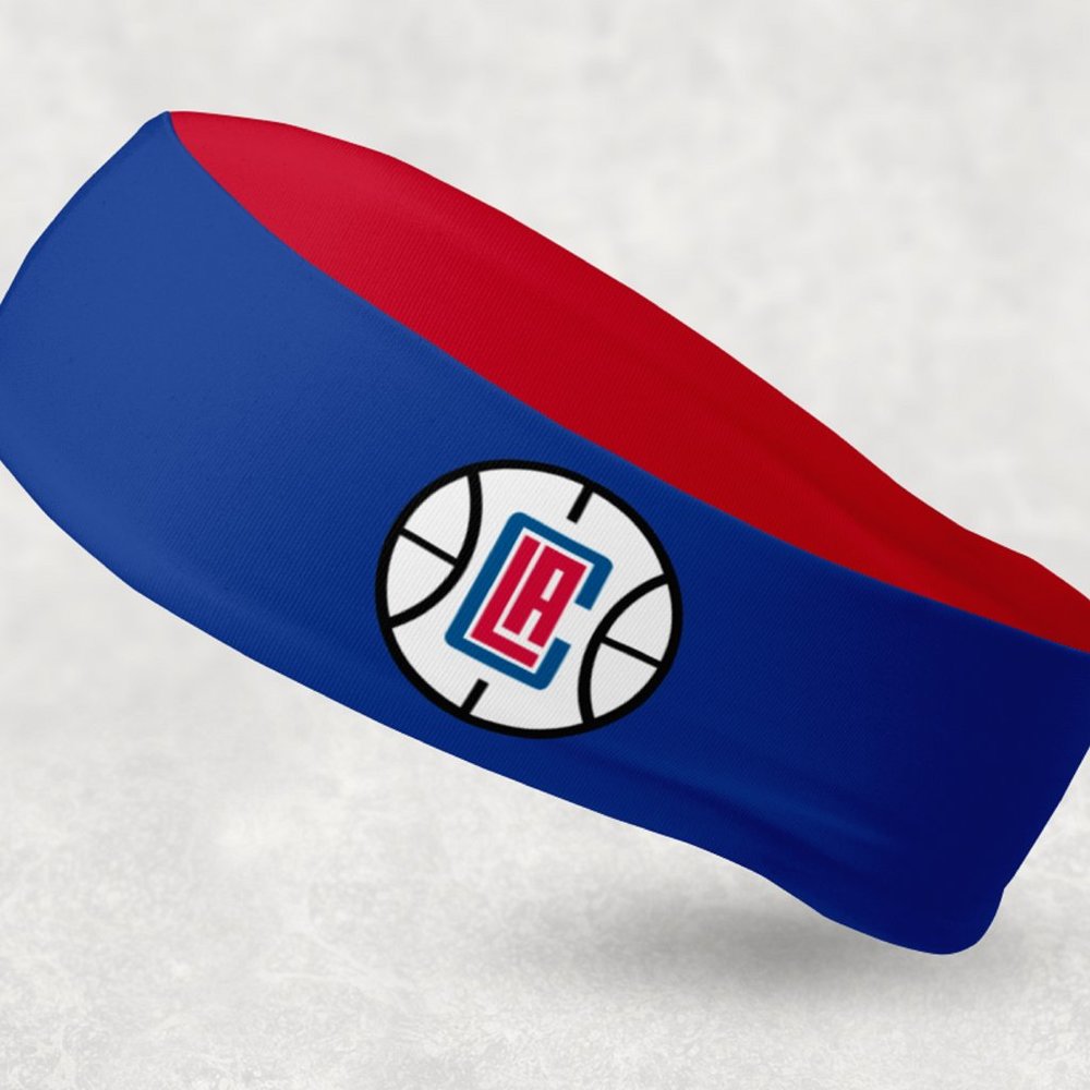 NEW - Reversible Los Angeles Clippers Headband LA Clippers Headband